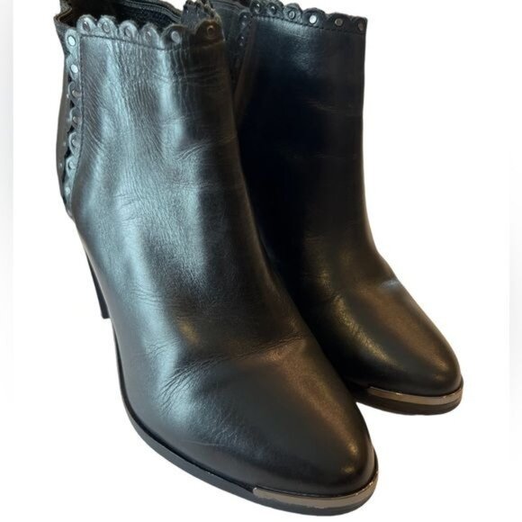 Ted Baker London Nurelyl Bootie In Black Leather US Size 5 EU Size 35.5 - Picture 4 of 13